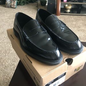 Dr Martin Penten Black Noir shoes